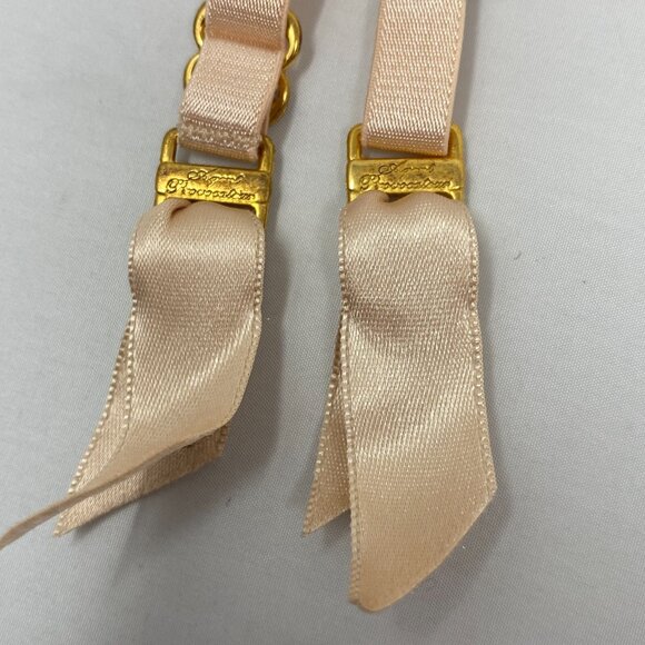 Agent Provocateur Davinah Nude Swarovski Suspender AP4 Large New - Picture 14 of 15